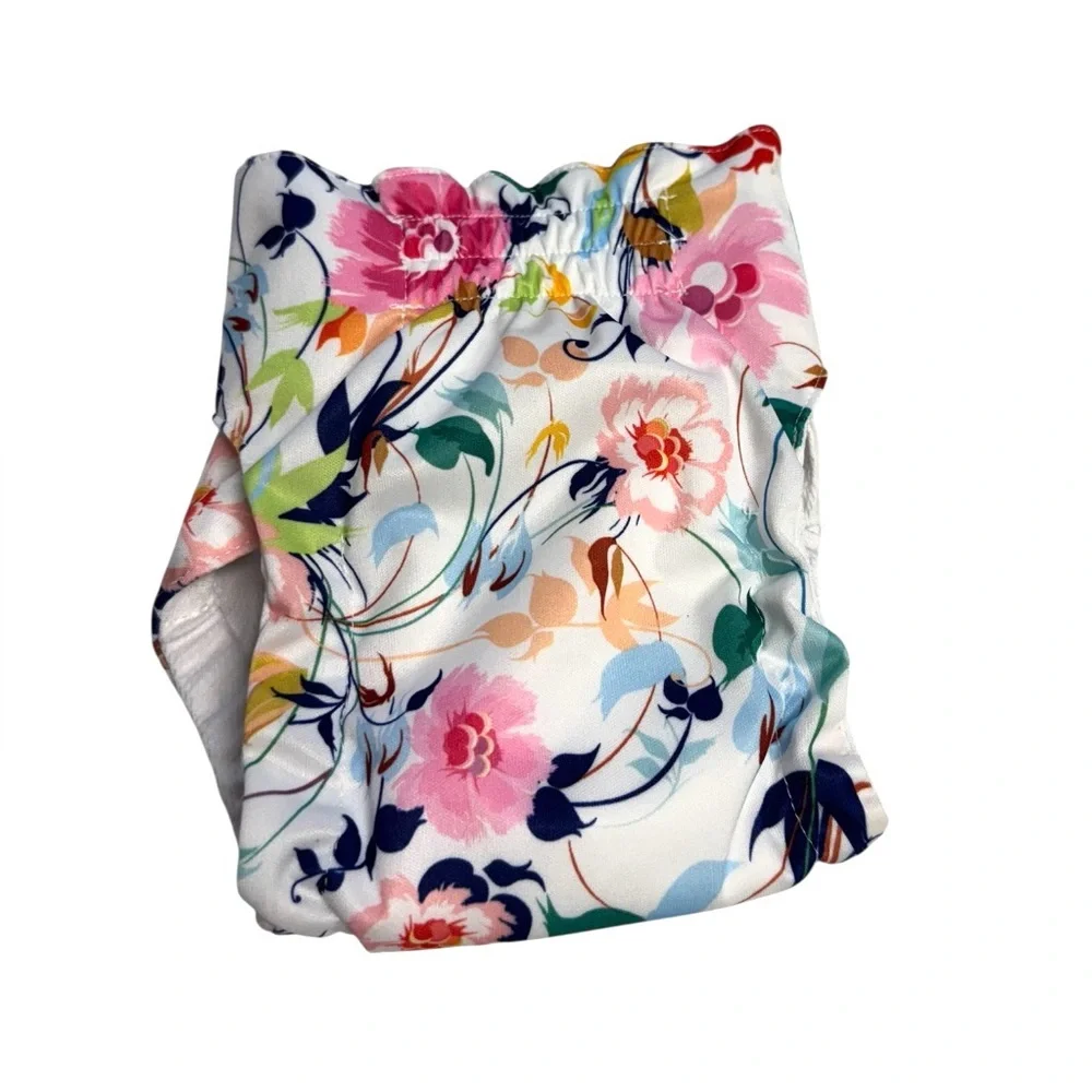 CuteBone Washable Female Dog Diapers With Floral Pattern Small